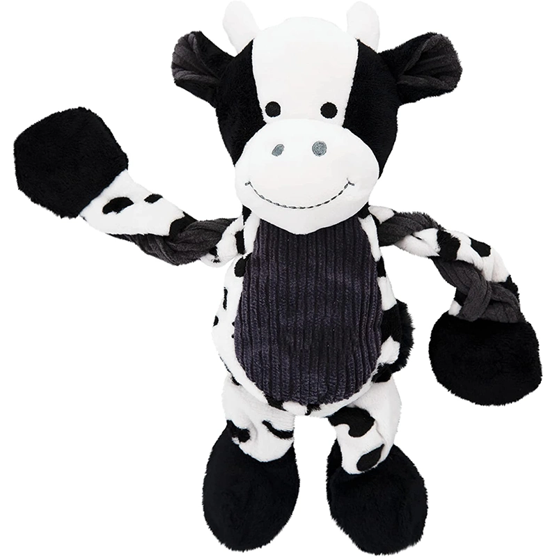 Animal en peluche jouets farce charmant tirer par chien jouets pour animaux de compagnie