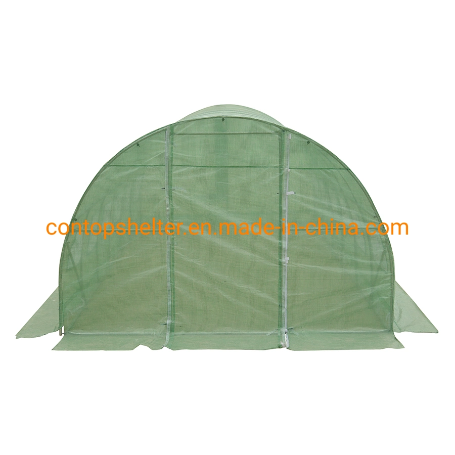 3X6X2m Plant Hot House Portable Walking in Tunnel Flower Greenhouse