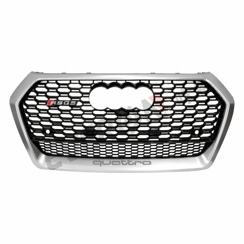 Rsq5 Style Front Bumper Grille Honeycomb Grill for Audi Q5 2018-2021