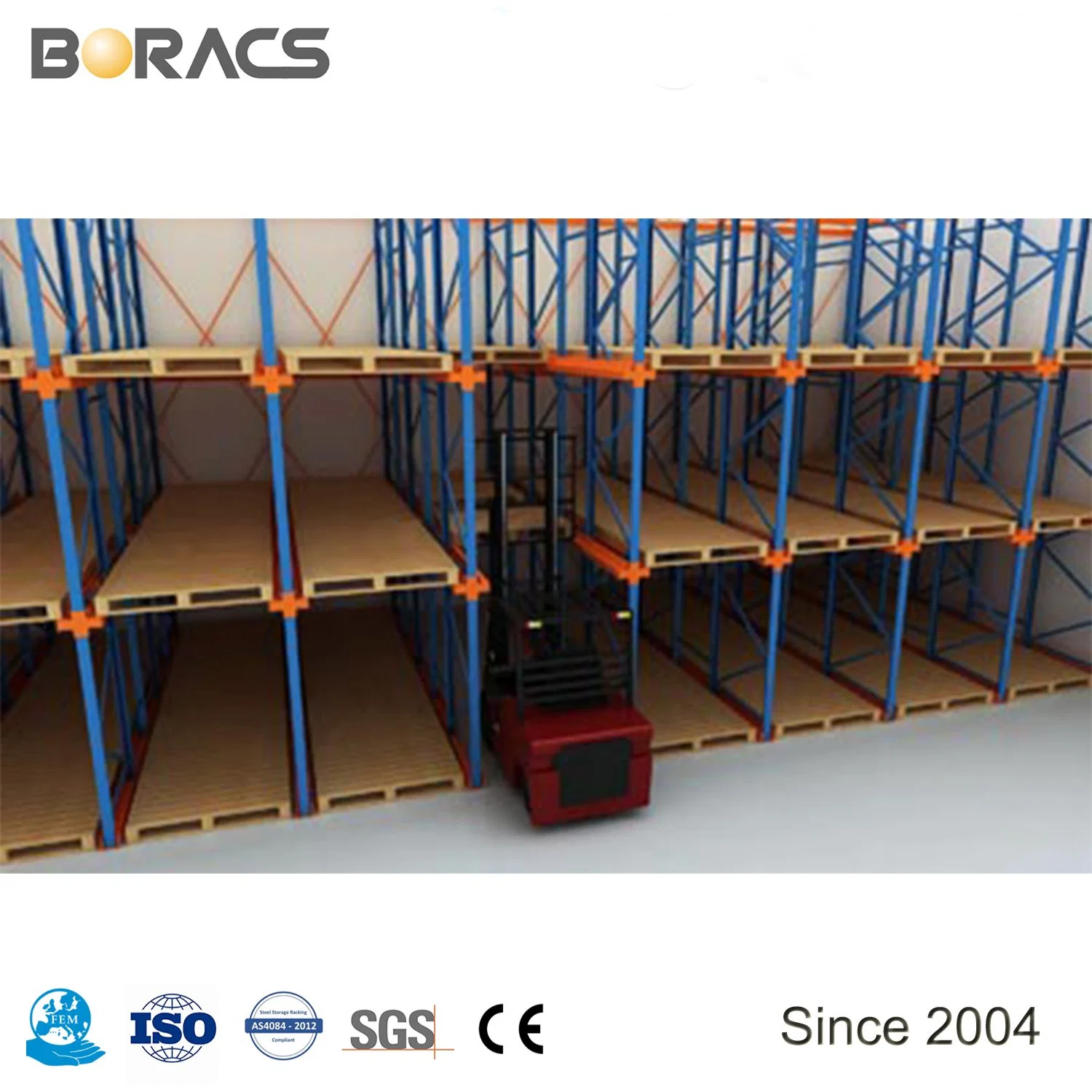 Industrial Racking Used Hot Sell Cold Warehouse Drive-in Rack Pallet Storage Racking System