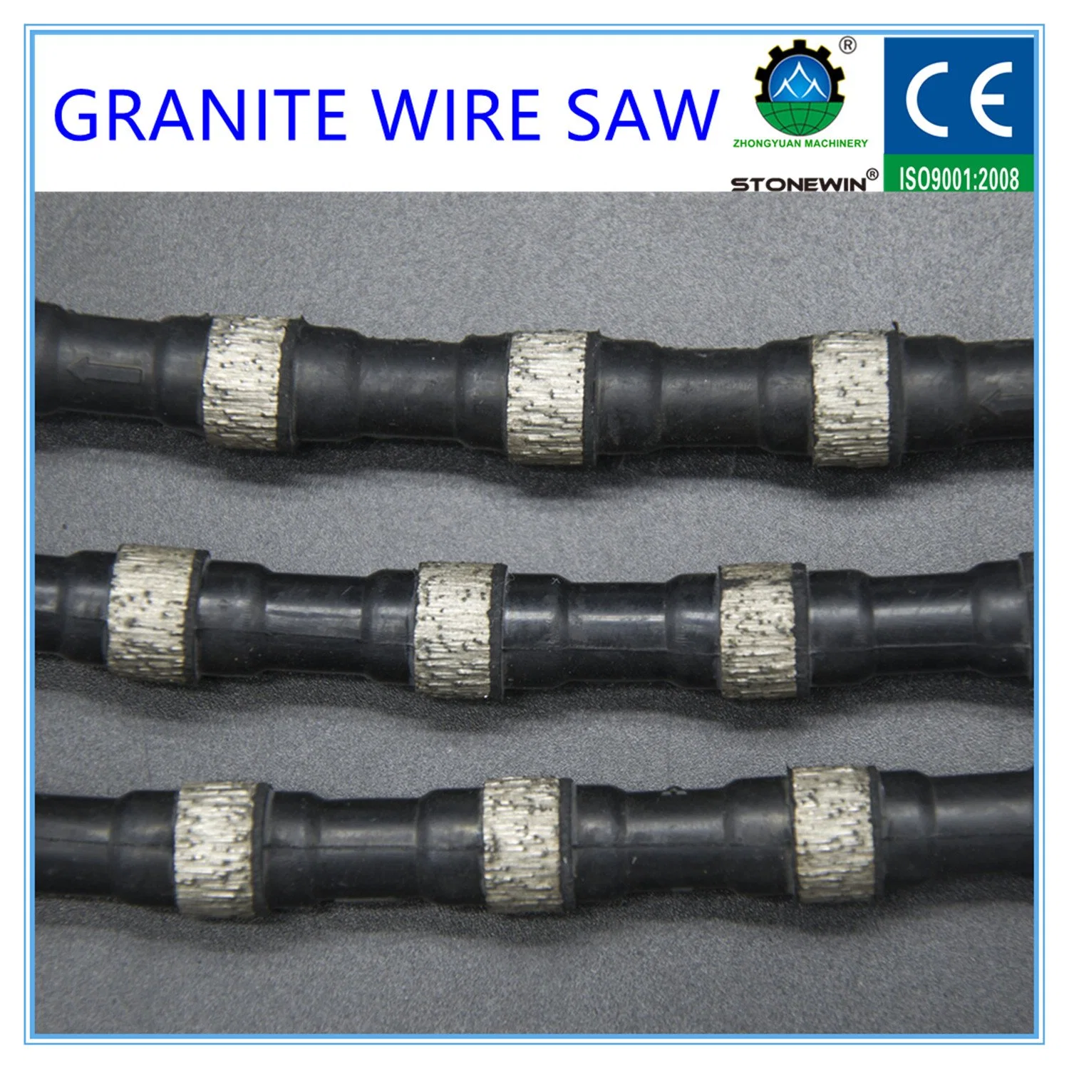 Diamond Wire Saw for Granite Quarry Cutting High Speed Rope Saw
