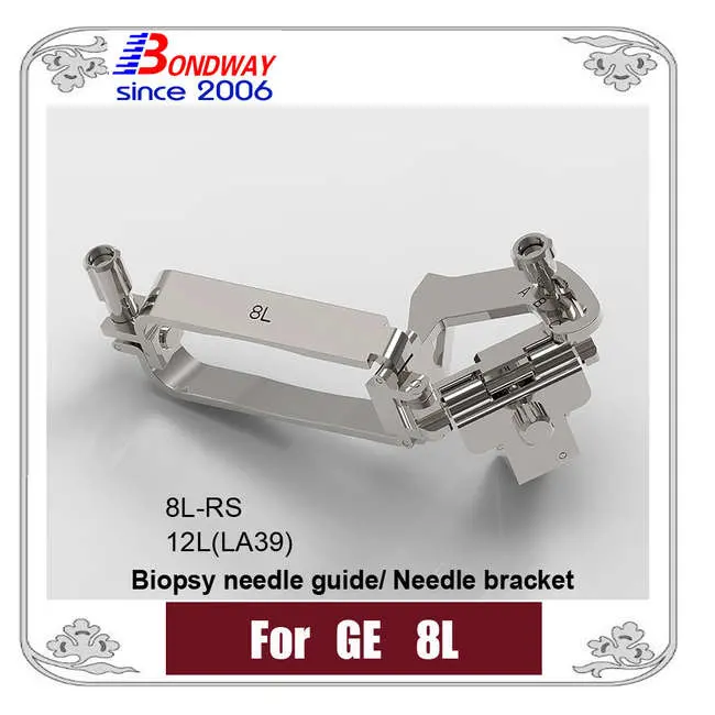 Ge Healthcare Reusable Biopsy Needle Guide for Linear Ultrasonic Transducer 8L, 8L-RS, Biopsy Needle Bracket, Needle Guidance System, Interventional Ultrasound