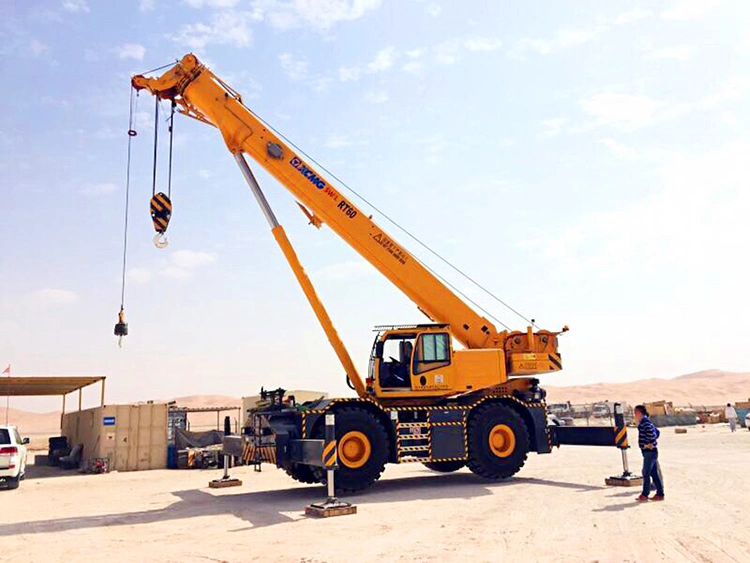 XCMG New Model Hydraulic Crane Xcr60L5_U 60 Ton Rough Terrain Lifting Crane for Sale