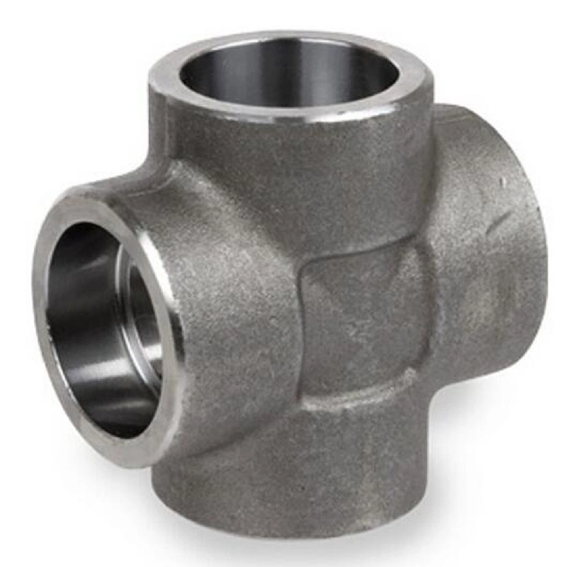 ISO Customized Two Socket Cross Pipe Fitting