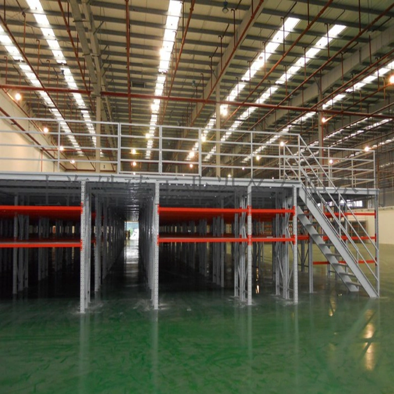 Warehouse Mezzanine Floor Racking System of Steel Frame/Book Shelf