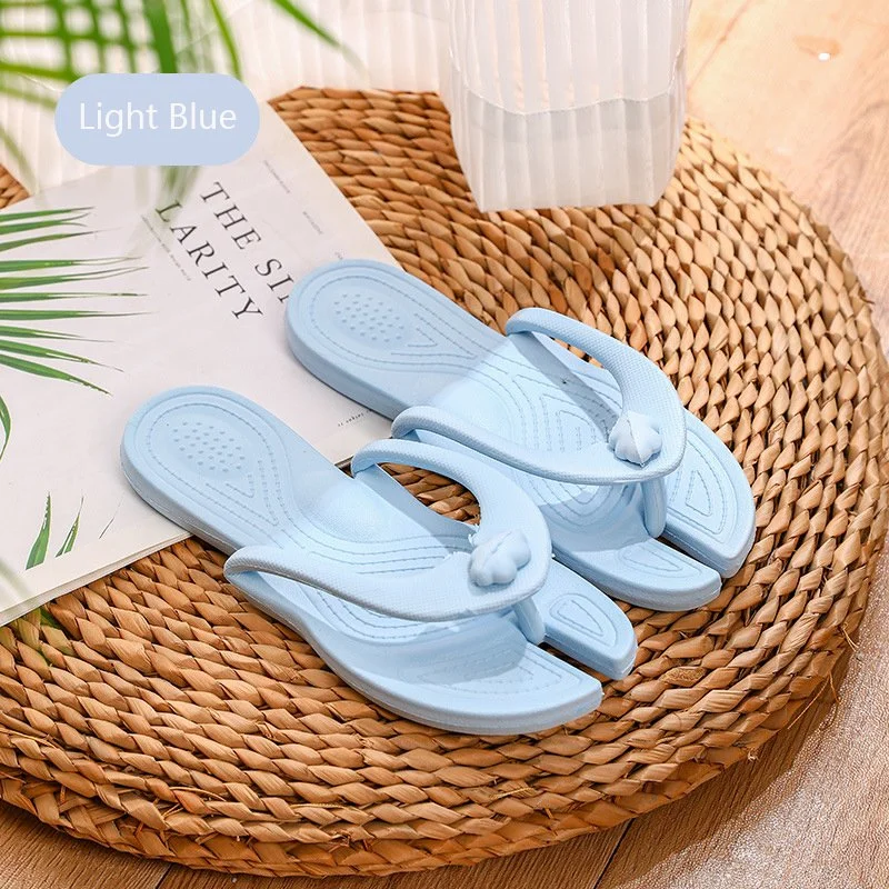 Home Travel Portable Flen Momen Ladies Flonging Fly Flops Indior Outdoor Beach Hotel للأزواج نعال