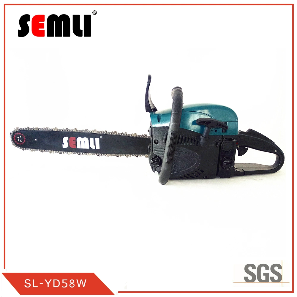 Hot Selling 58cc Gasoline Chain Saw Hot Selling 18" 58cc 2 Strokes Easy Start Long Chain Petrol Chainsaw