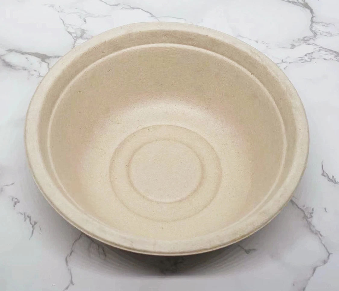 Free Samples Biodegradable Takeaway Food Container Sugarcane Bagasse Paper Bow