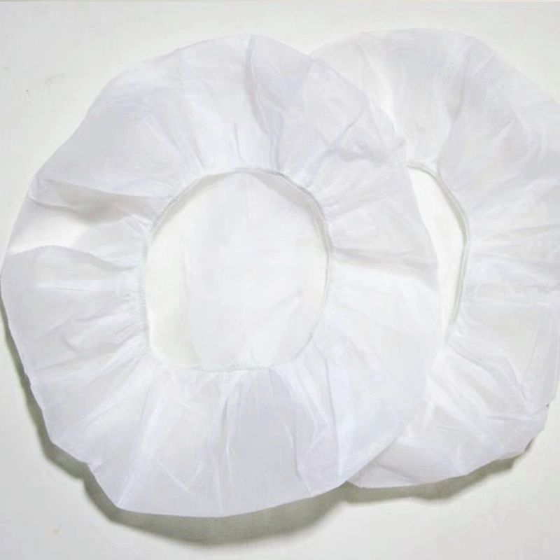 Non Woven Polyethylene Diposable Customized Hair Cover Bouffant Cap