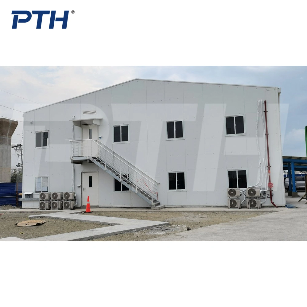 Pth Low Cost Beautiful and Durable Luxury Steel Structure Office Prefabricated Building with Good Quality