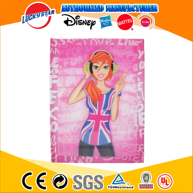 China Supplier OEM 3D Stapled Notebook Note Pad Diary Book for Girls