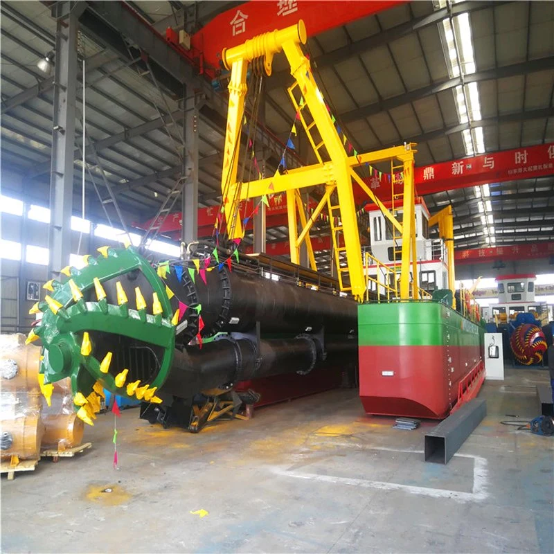 Diesel Engine Power Cutter Suction Dredger Used in River and Lake