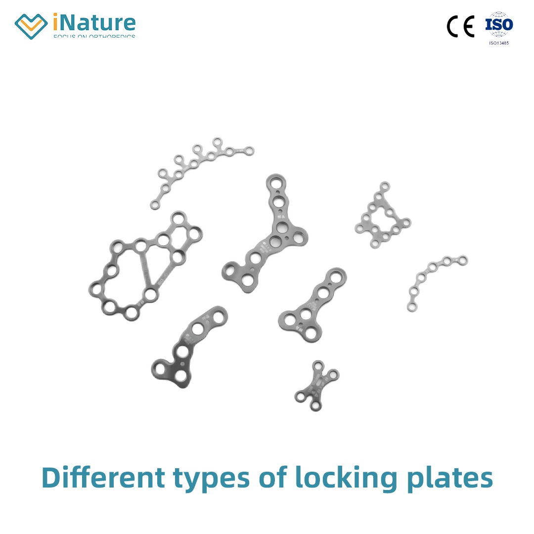 Pure Titanium Foot and Ankle Bone Fracture Calcaneal Locking Plate III