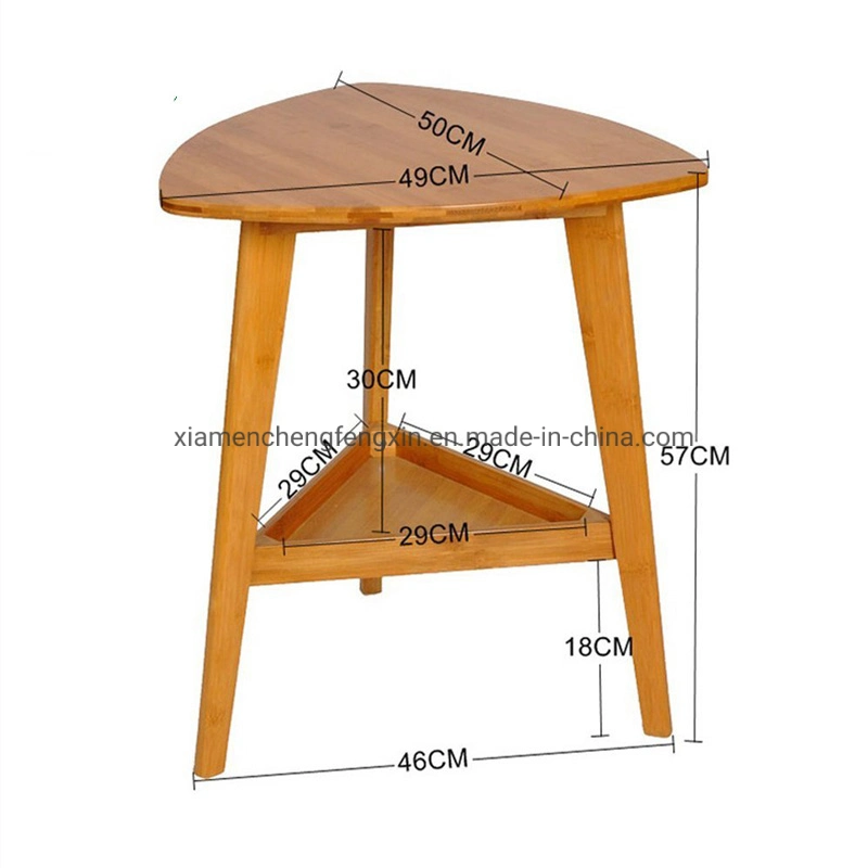 Amazon Top ventes Meubles de salle de séjour 100% bois Bambou Petit Côté table, Bureau de café de chevet