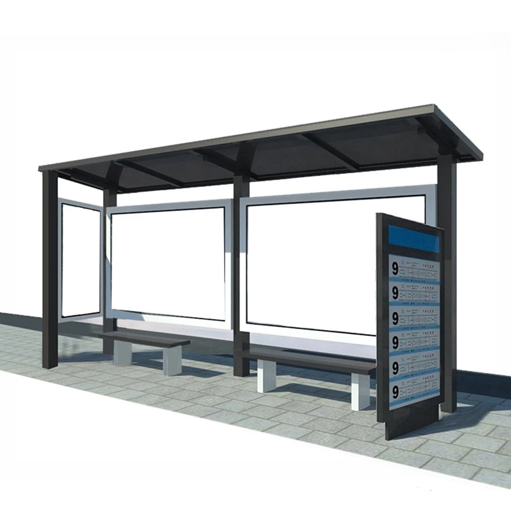 Outdoor High quality/High cost performance Used Bus Stop Shelters