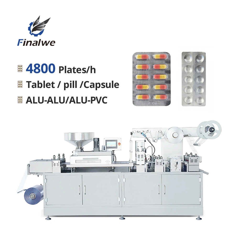 Finalwe Pharmaceutical Plant High-Precision Antibiotic Blister Packing Machine