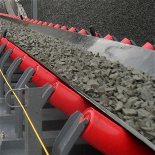 Long Distance Mining Machine Fixed Belt Conveyor System Gravity Roller Belt Conveyor System