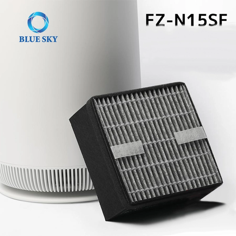 High Efficiency Grade Air Purifier Part HEPA Filter Fz-N15sf Compatible with Sharp Fu-Nc01-W Fu-PC01-W