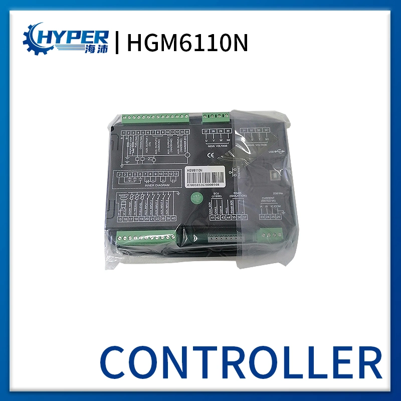 Hgm6110n arranque automático Panel de controlador del generador piezas del grupo electrógeno diésel