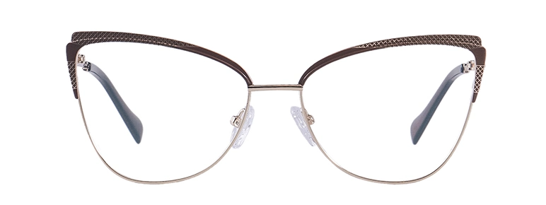 Nice Unisex Blue Light Blocking Cat-Eyed Fashion Metal Optical Frame