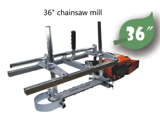 Movable Band Chainsaw Mill Sawmill for Wood Cutting