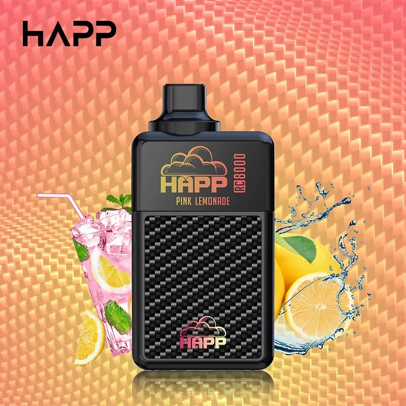 2023 New Arrival OEM Wholesale/Supplier Happ 8000 Puffs Disposable/Chargeable Vape Pod Kit