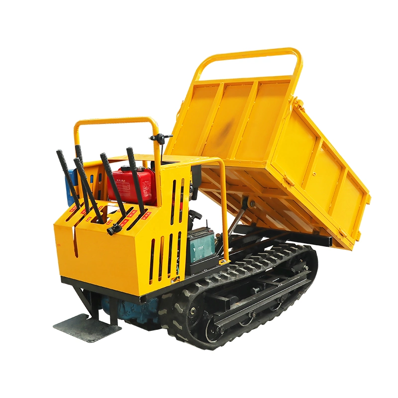 Mine Mini Dumper Facile à Utiliser Électrique Quatre Roues Camions Mini Dumper Hydrauliques 1 Tonne à Vendre