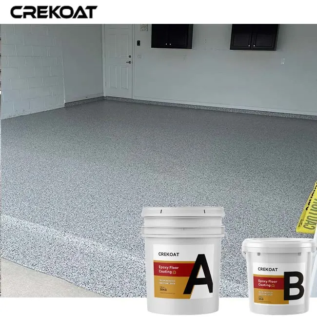 Interior Exterior Floor Paint Quartz Garage Floor Epoxy Resin for Flakes