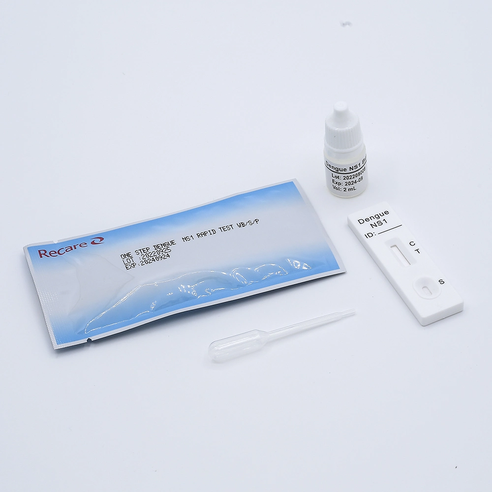 dengue fever blood card test in home ns1 antigen test