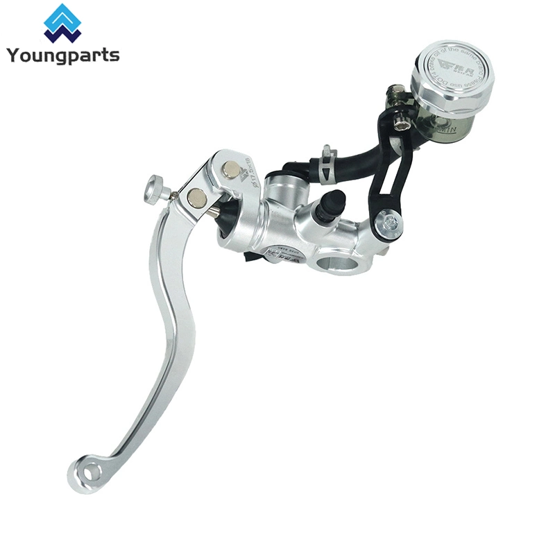 Youngparts 18*17.5 CNC Aluminum Motorcycle 22mm Handle Lever Clutch Pump Master Brake Cylinder