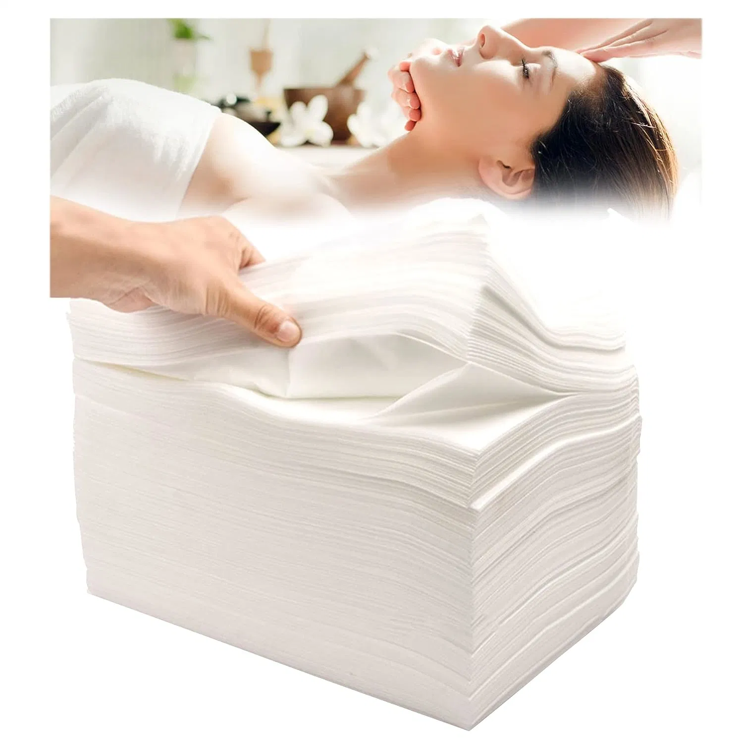 Disposable SPA Bed Sheets Waterproof Massage Table Sheet for Massage Therapy, Beauty Salon, Tattoo, Hotel Non Woven Fabric Bed Cover