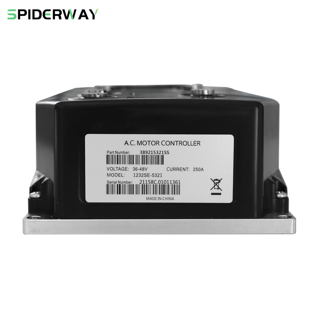 1232se-5321 36-48V 250A controlador eléctrico de velocidad del motor de CA para varios Tipos de vehículo utilizado para el equipo de elevación Cherry Picker Car Elevador de vacío Jack