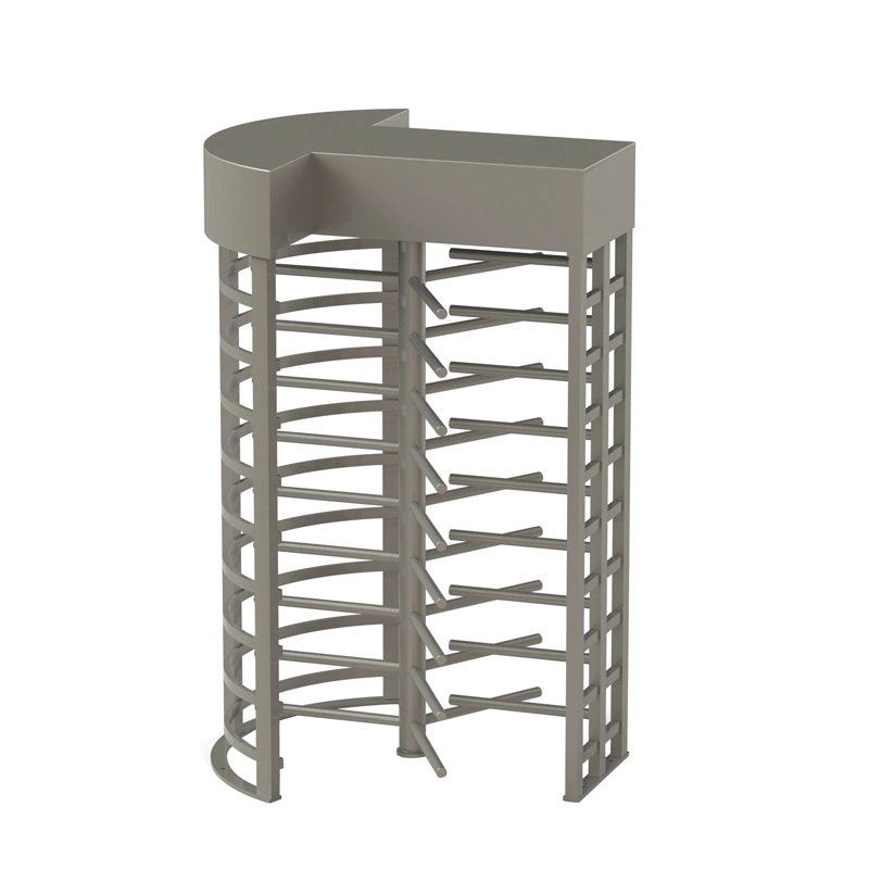 304 Grade Stainless Steel Automatic Pedestrian Waist Full Height Turnstile