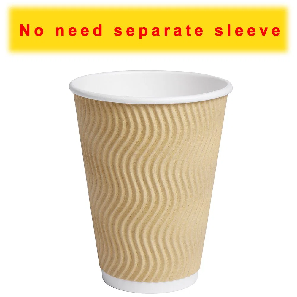 Custom Printed Hot Double Wall Biodegradable Coffee Disposable Paper Cups Wholesale/Supplier