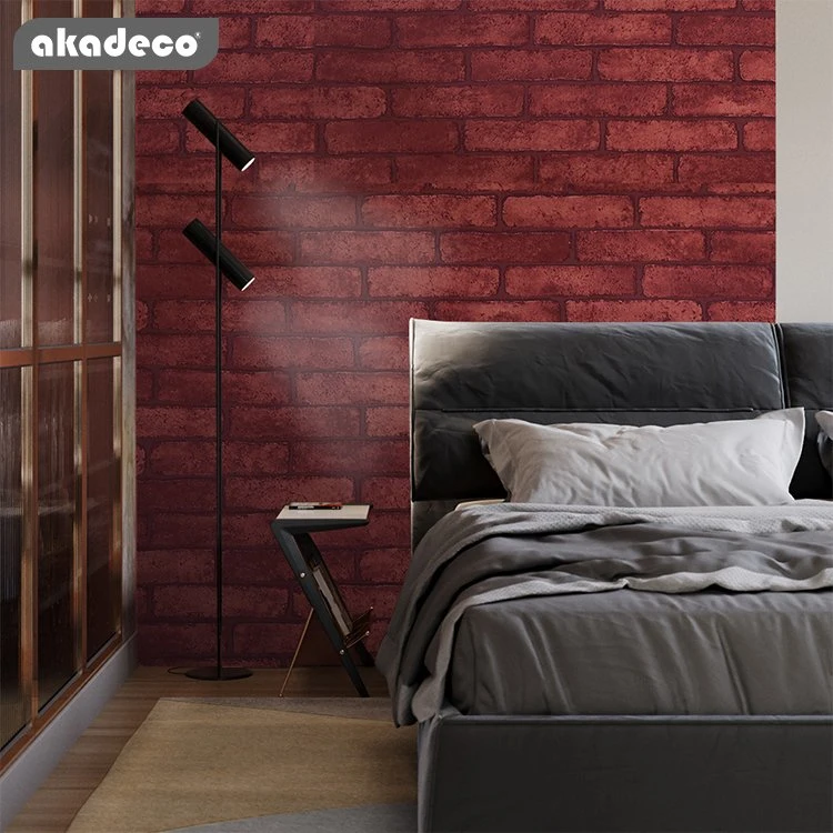 New Arrival Factory Price Portable Minimalist Brick Design Bed Room Wallpaper for Wall