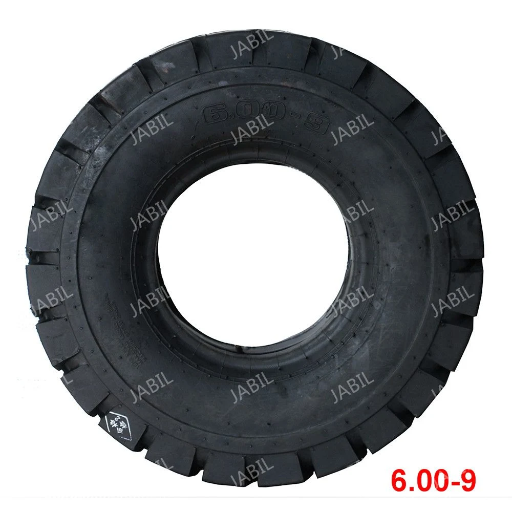 Wholesale/Supplier 6.00-9 Pneumatic Cushion Tyre for Forklift Trailer Parts off Road OTR Heavy Duty Equipment Industrial Forklift Tire