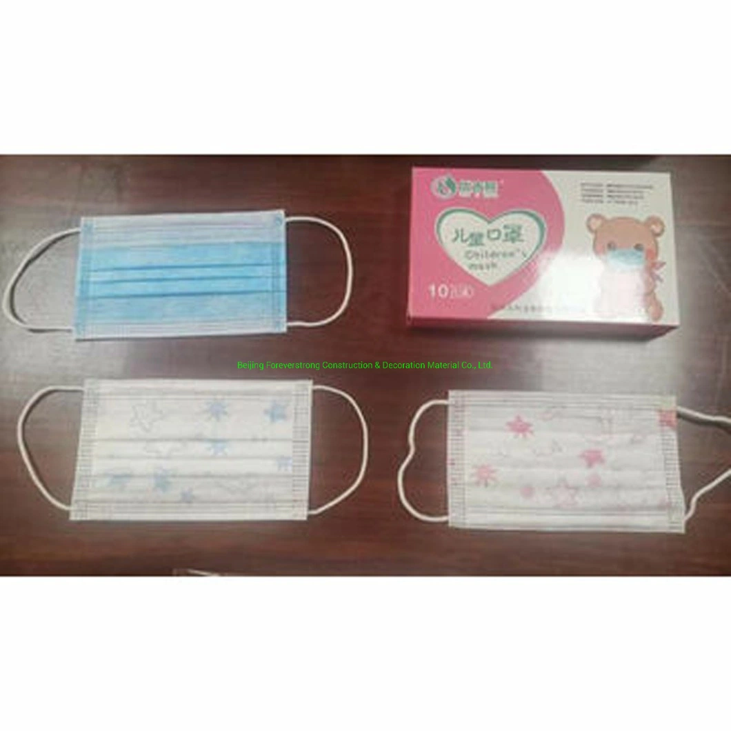 Hot Disposable Children Civilian Face Masks for Child Protective Masks with Ce Certificate