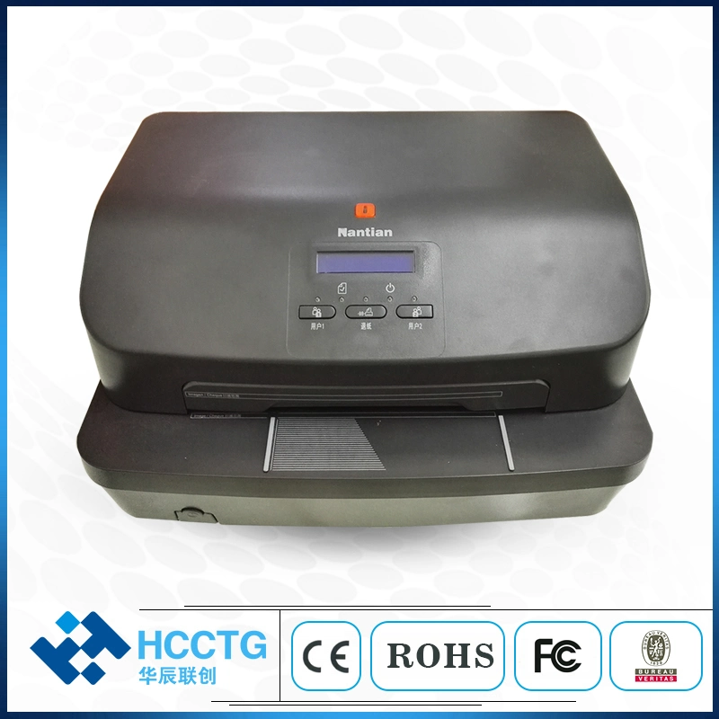 Wholesale/Supplier High quality/High cost performance  Black 24 Pin Olivetti MB-2 Bank Passbook Printer DOT Matrix with LCD Screen and A4 Duplex Scanner