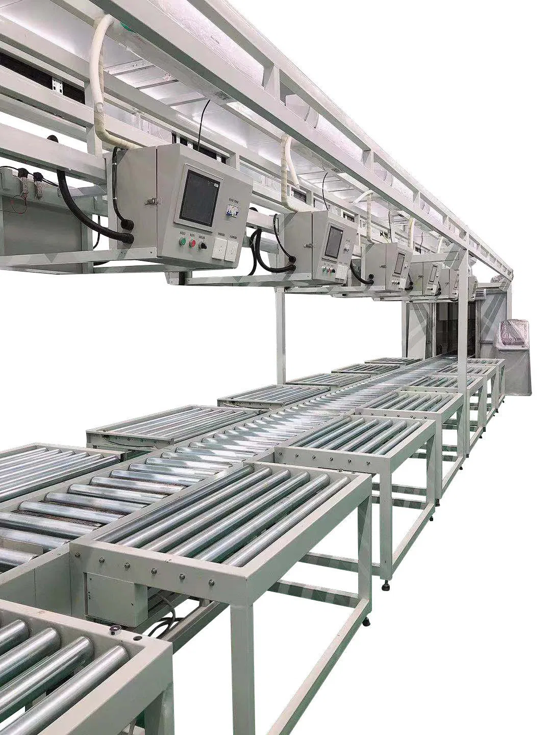 Hot Sale Customized Production Air Conditioner Part Portable Conveyor Plastic Machine Line