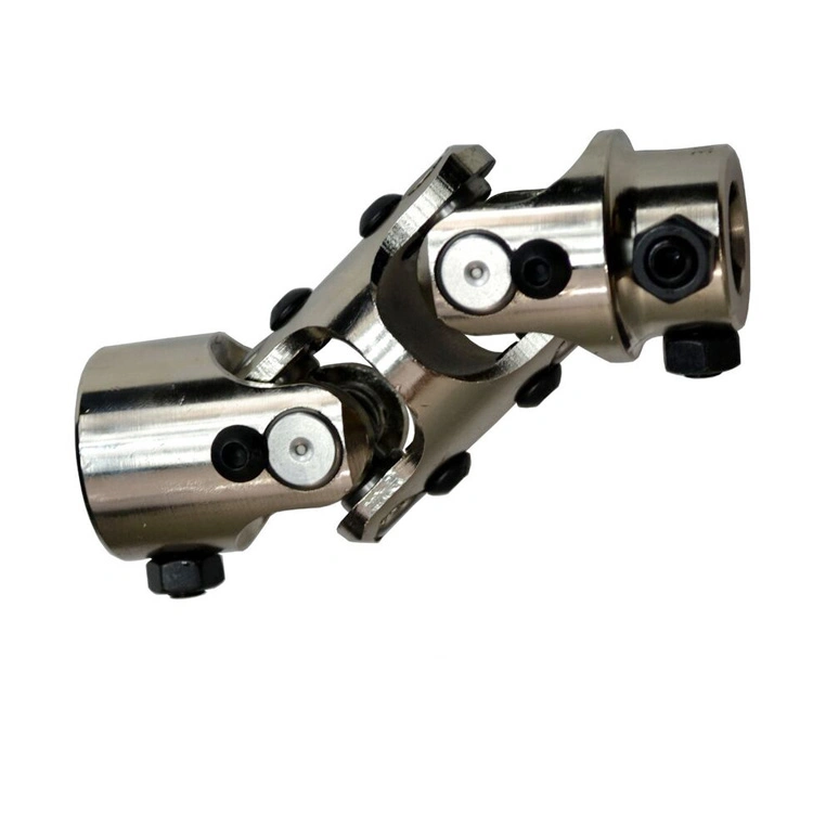 CNC Precision Machined Chrome Plated Steel Alloy Universal Cross Joint U Joint