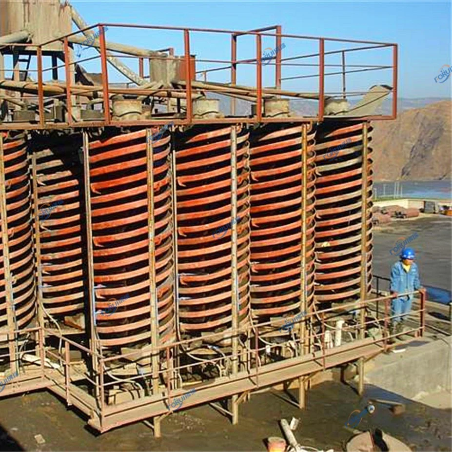 Affordable Manganese Ore Spiral Concentrator Spiral Chute Spiral Separator Gravity Spiral Concentrator Gravity Spiral Separator