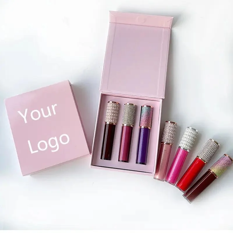 Wholesale/Supplier Professional Vegan Waterproof Private Label Matte Liquid Lipstick Longlasting Glossy Custom Lipgloss