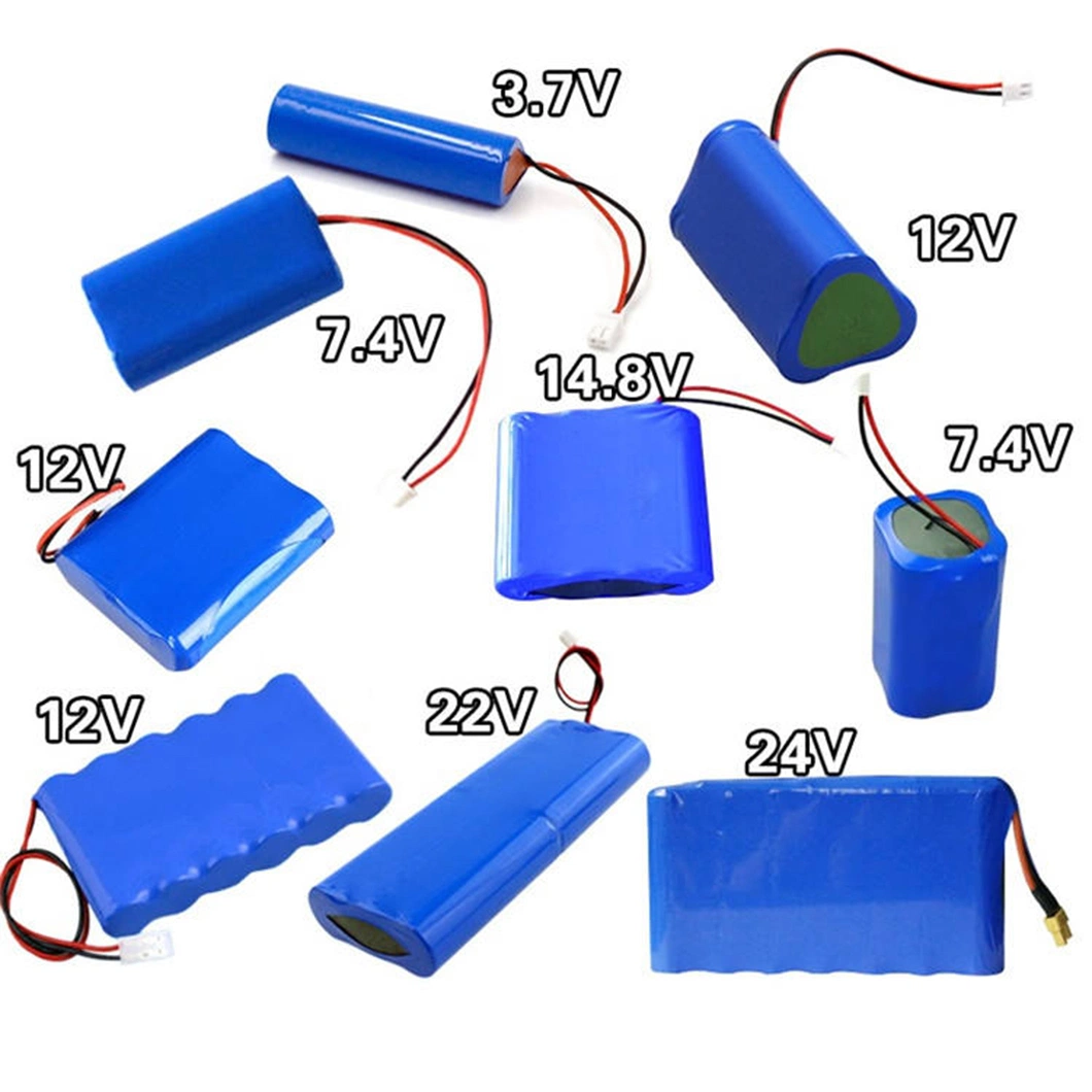 7,4V 2s 3000mAh 18650 Akkusatz