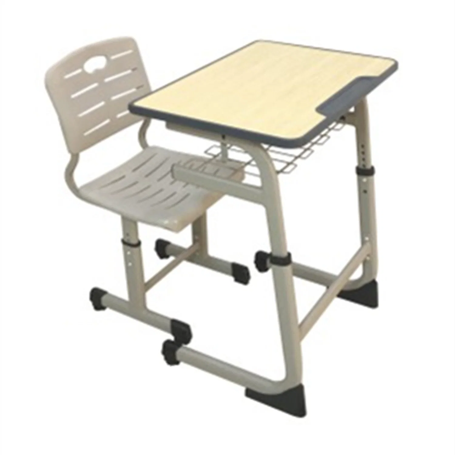 School Furniture Desks and Chairs Set Student Single Table SL35