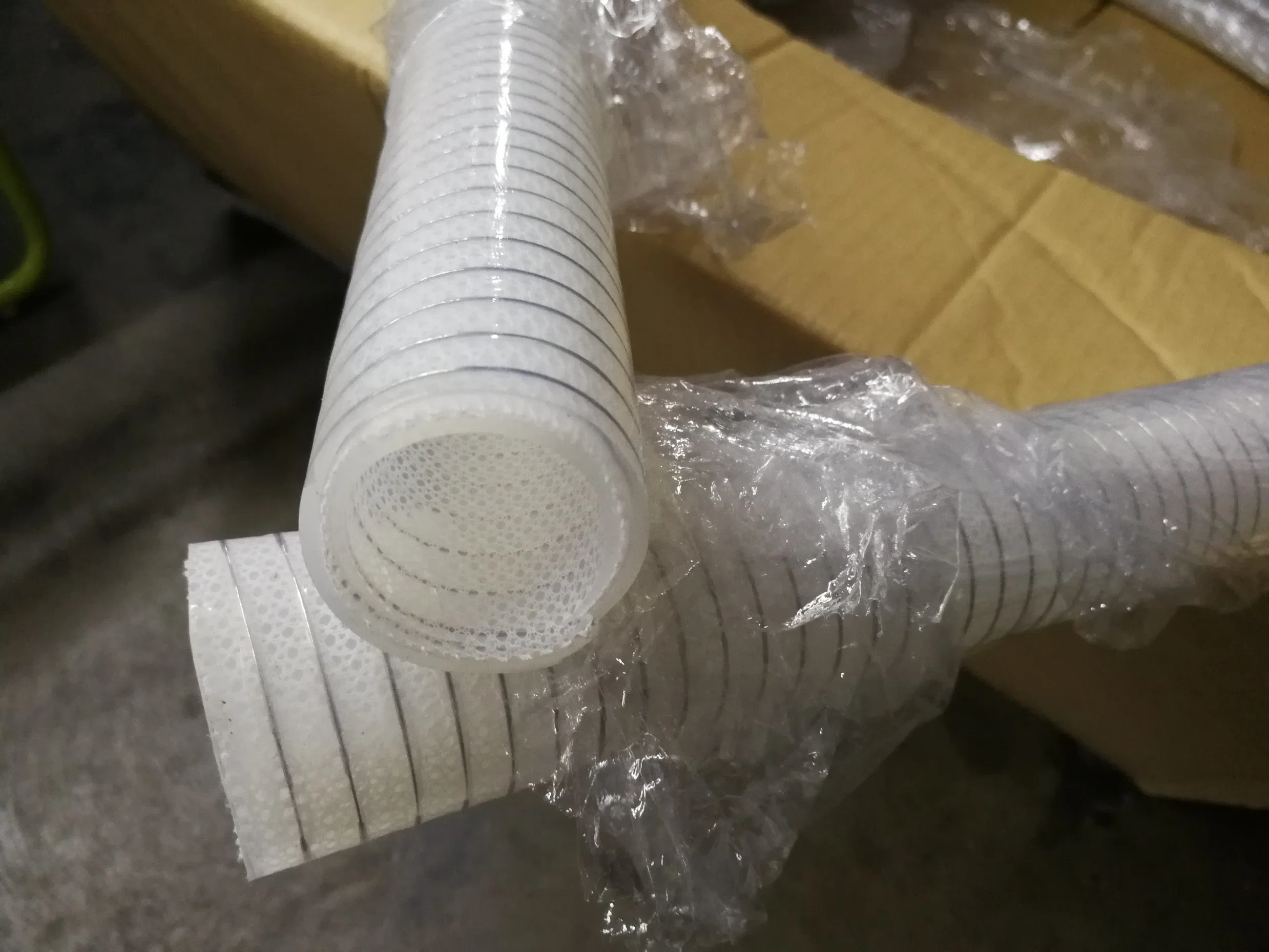 Vacuum Resistant Silicone Hose for Beverage/Milk/Wine Transfer with CIP/SIP Cleaning