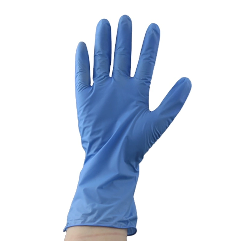 Disposable Nitrile Vinyl Synthetic Gloves FDA SGS Certified Industrial Grade Without Powder