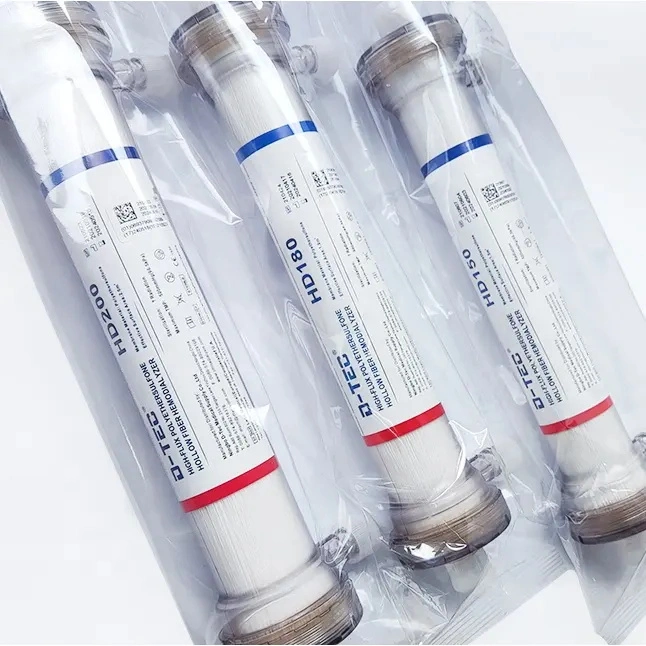 Materiais médicos aprovados pela CE Disposable High Flux Hemodialyzer Flux diálise Dialisador de sangue