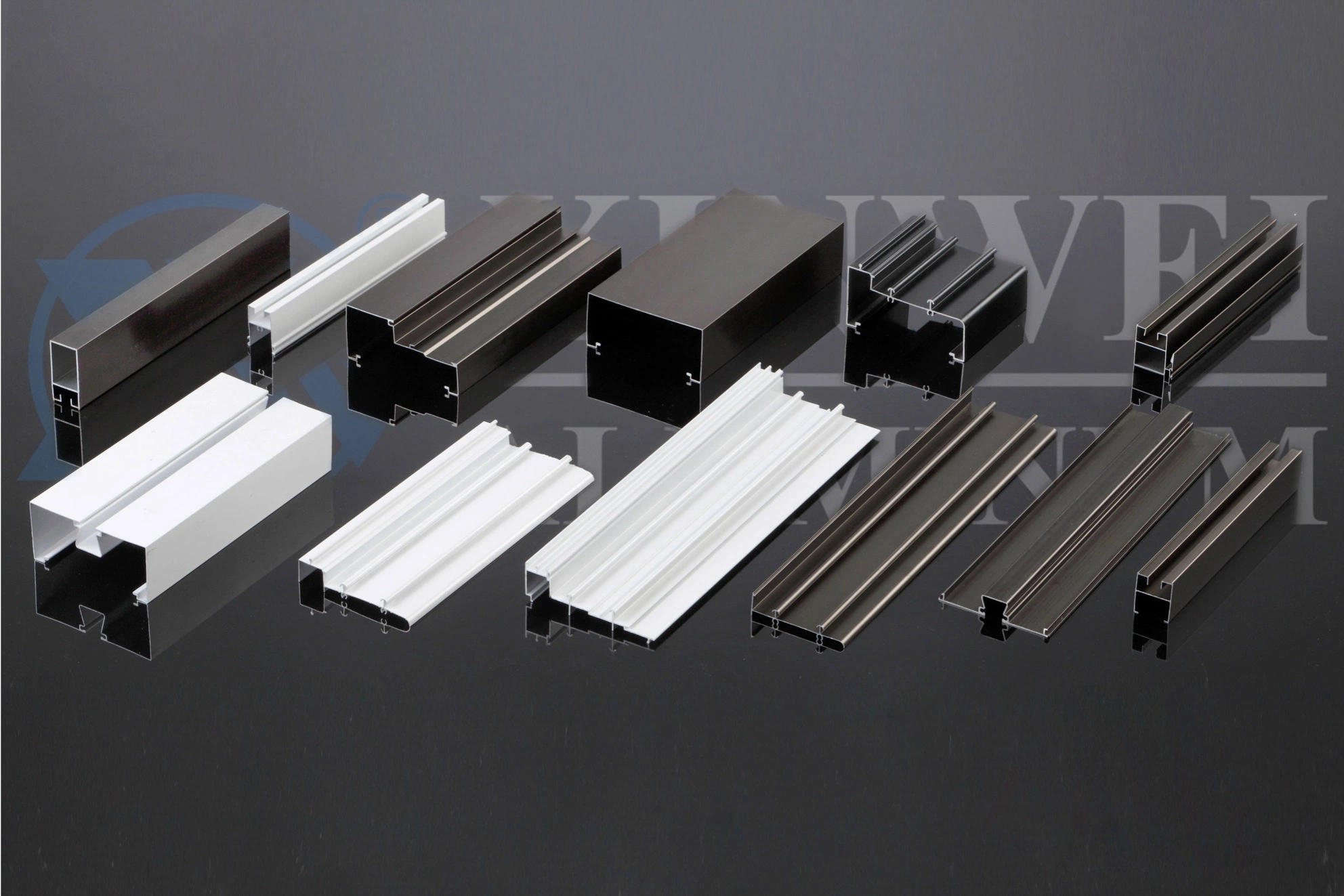 Wood Finished and Powder Coated Aluminium Extrusion for Indonesian Market