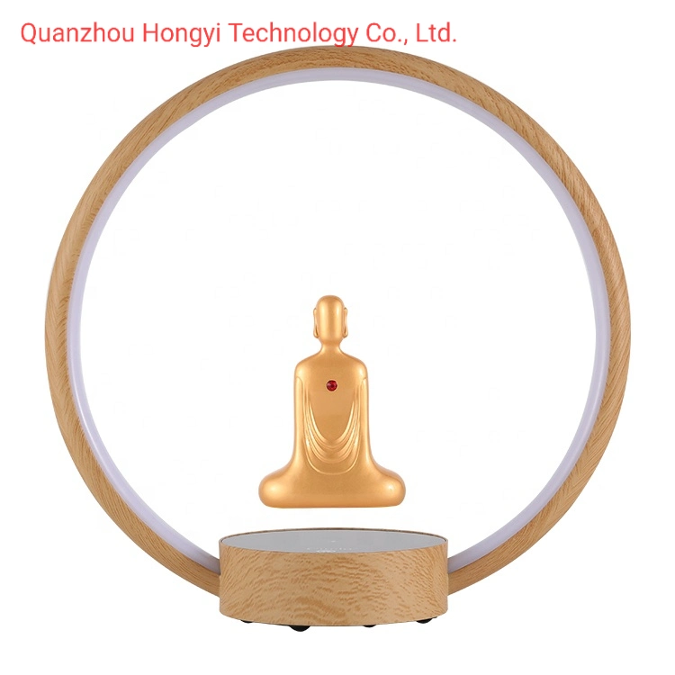 LED Home Fixture Modern Living Room Decorative Dining Magnetic Levitation Floating Buddha Room Light