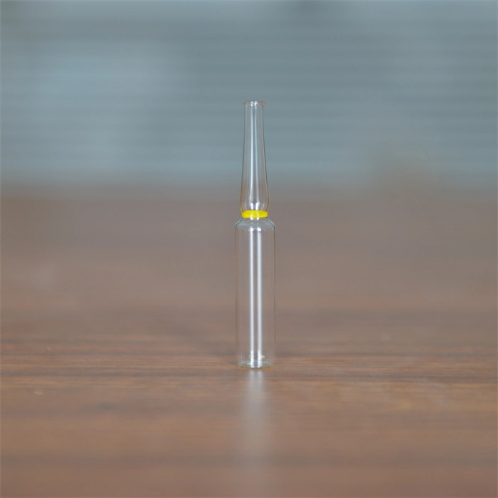 3ml farmacéutica Ampolla de vidrio transparente de ampolla de inyección